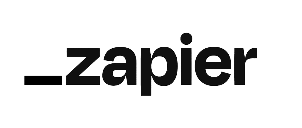 _zapier logo. Software Integrations and Automation for Tradies